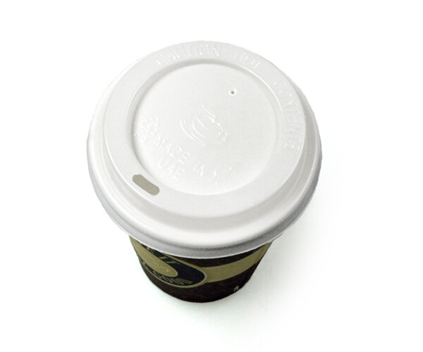 200x Ø80mm Deckel für Pappbecher Kaffeebecher Coffee to Go Trinköffnung Schwarz 