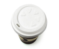 Plastik-Deckel für Kaffeebecher / Kaffee-To-Go Becher 90mm 12oz / 300ml
